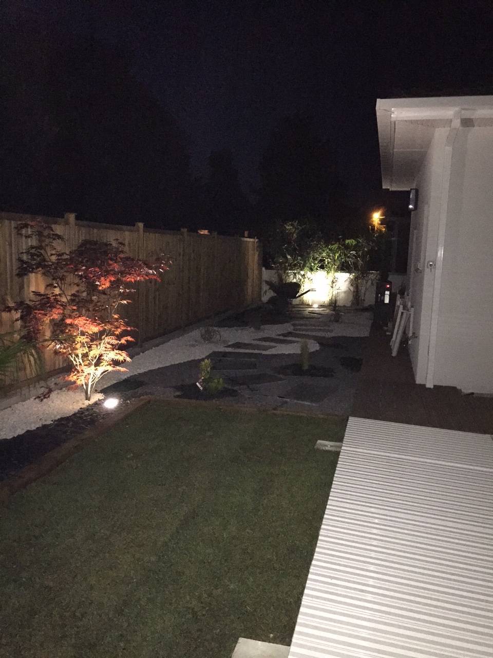 Jardin de nuit