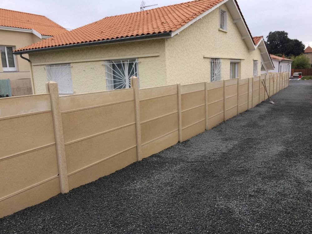 Clôture béton